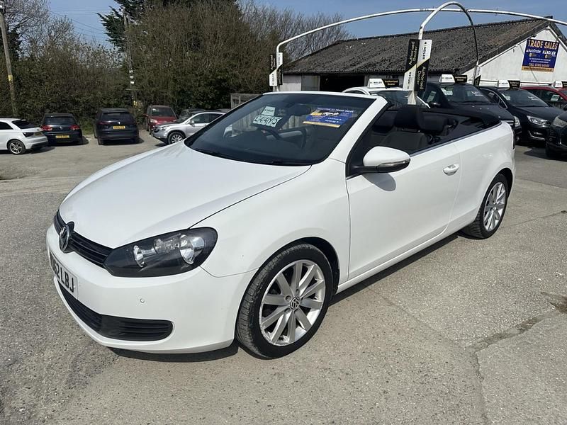 Usado VW Golf Cabriolet SE 105 HP (77 kW) 2012 Branco Cabrios