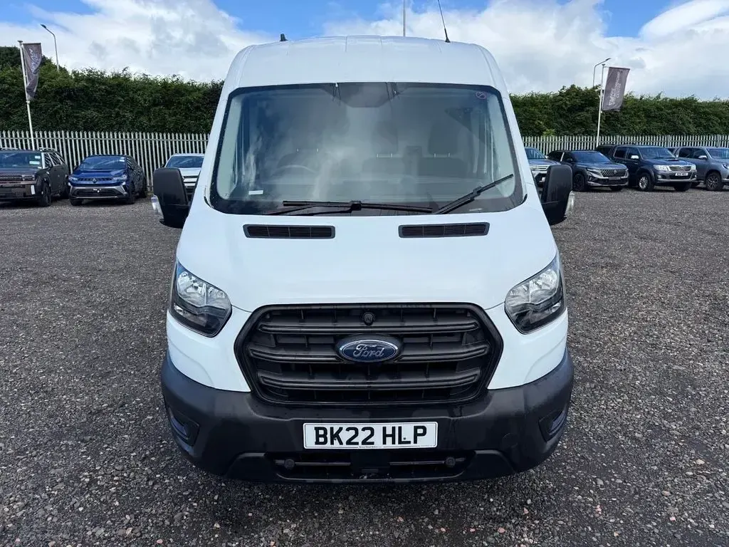 Used Ford Transit 130 HP (95 kW) 2022 White Van