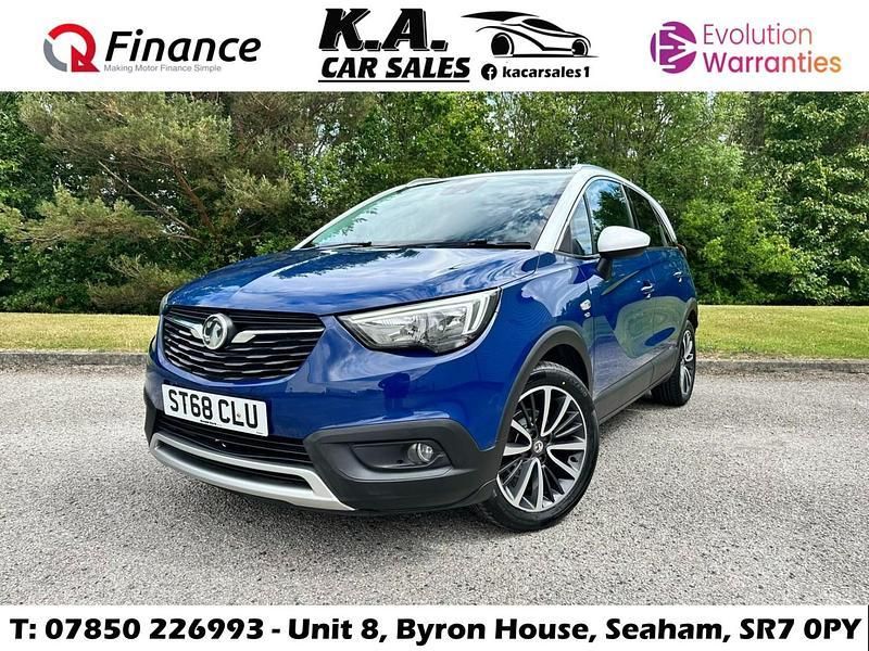 Blue Used 2018 Vauxhall Crossland X Elite SUV | £8,499 (Fair price) - Image 1/4