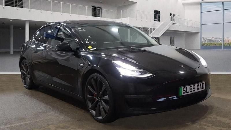Used Tesla Model 3 Performance 330 kW (449 HP) 2019 Black Sedan