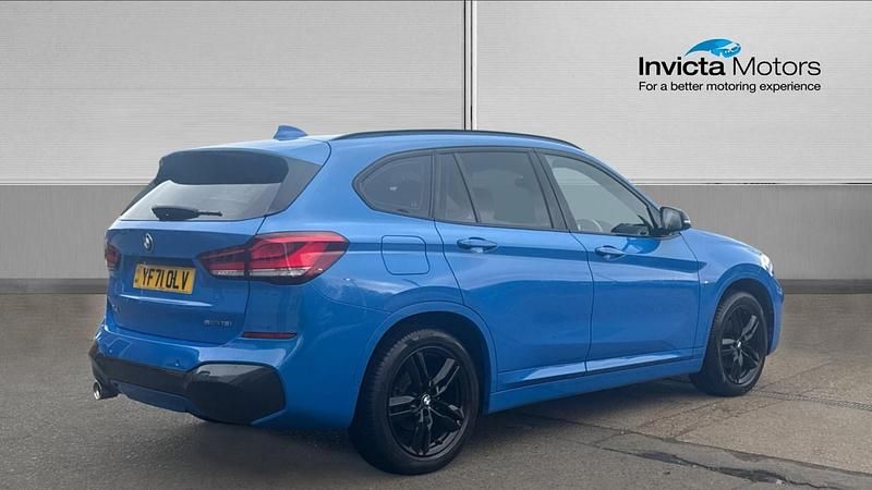 Used BMW X1 M Sport 136 HP (100 kW) 2021 Blue SUV