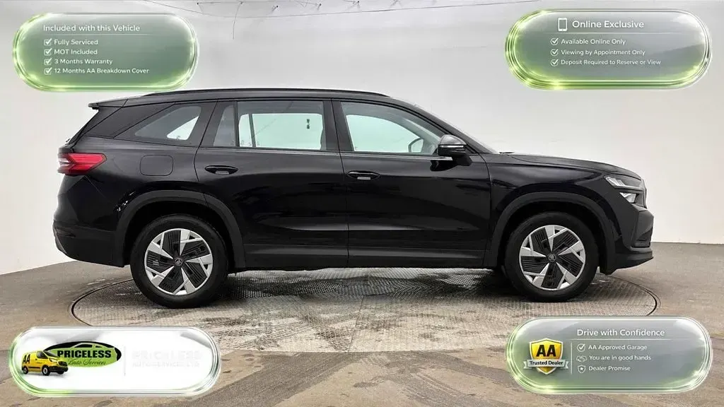 Used Skoda Kodiaq SE 150 HP (110 kW) 2025 Black SUV