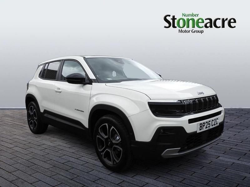 White New 2025 Jeep Avenger Summit SUV | £22,495 (Fair price) - Image 1/4