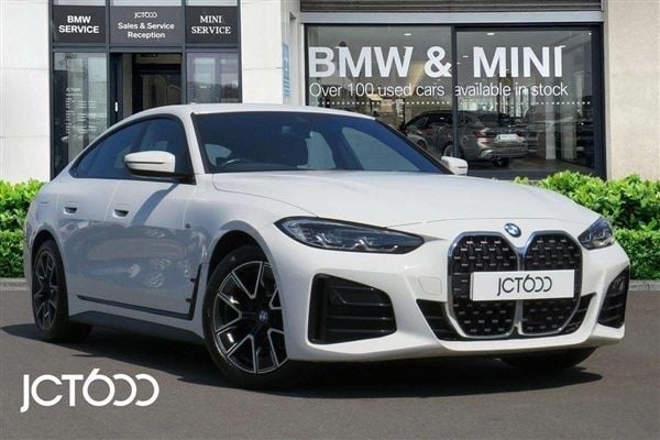 White Used 2022 BMW 420 M Sport Coupe | £27,523 - Image 1/4