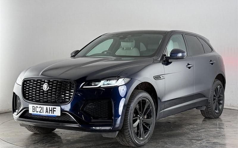 Used Jaguar F-Pace R-Dynamic 404 HP (297 kW) 2021 Blue SUV