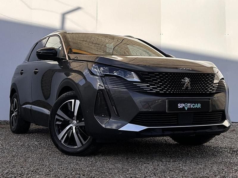 Grey Used 2021 Peugeot 3008 GT SUV | £15,355 (Good price) - Image 1/3