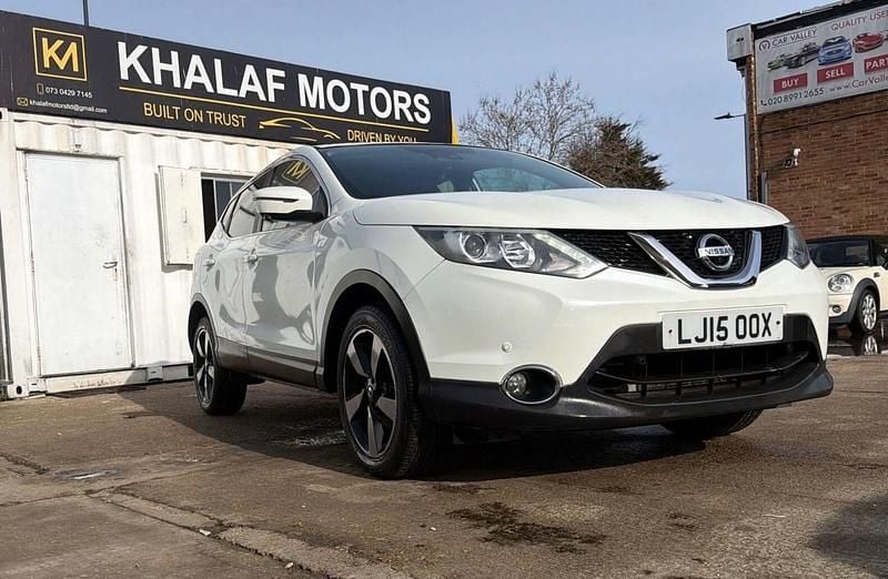 Used Nissan Qashqai N-TEC 115 HP (84 kW) 2017 White SUV