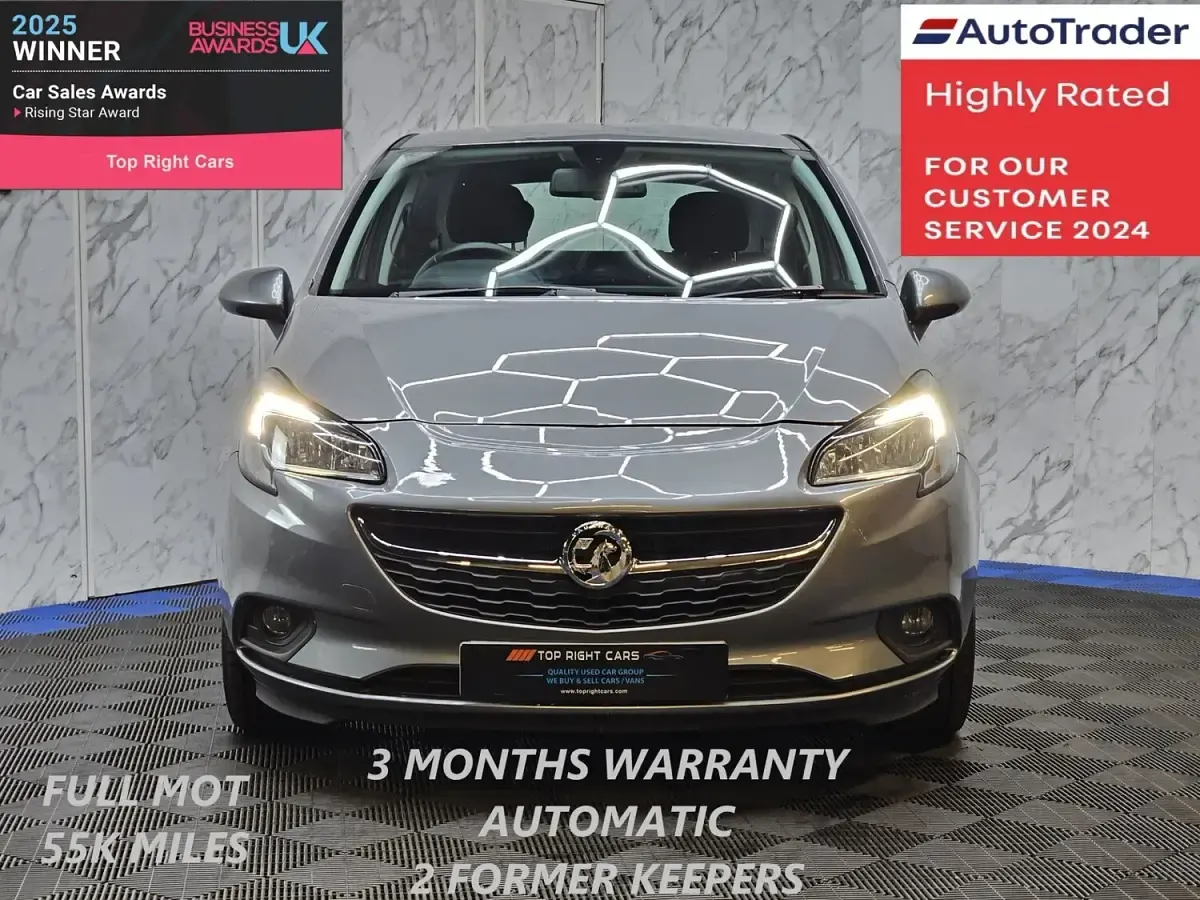 Used Vauxhall Corsa 90 HP (66 kW) 2018 Grey Hatchback