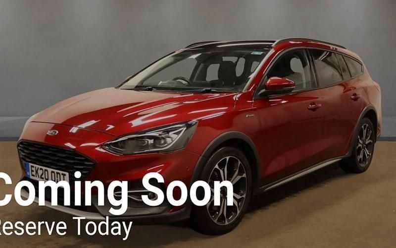 Used Ford Focus Active X 120 HP (88 kW) 2020 Red Estate