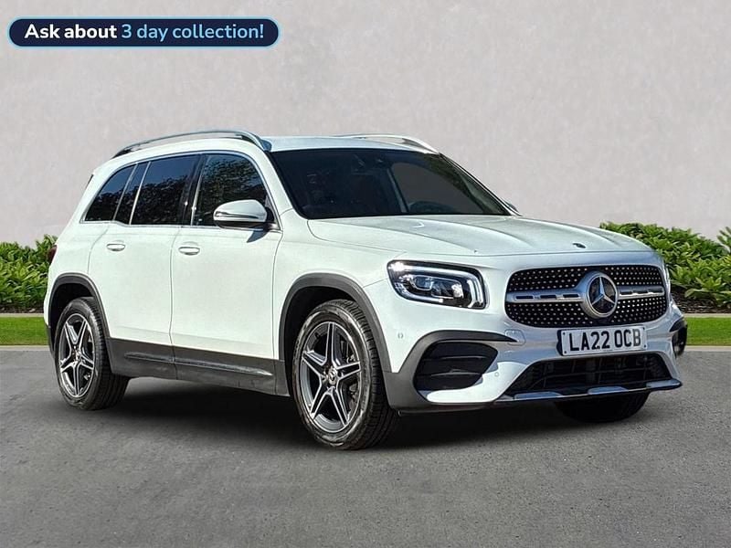 White Used 2022 Mercedes GLB200 AMG Line Premium SUV | £26,949 (Fair price) - Image 1/4