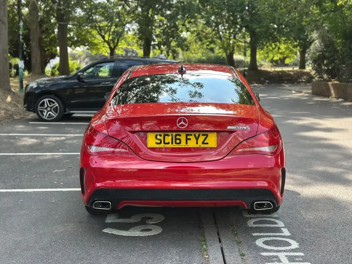Used Mercedes CLA220 AMG 2016 Red Coupe
