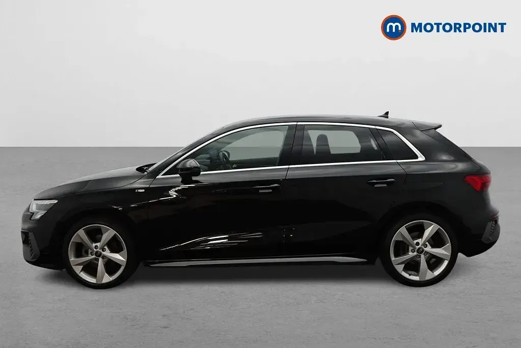 Used Audi A3 S-Line 2023 Black Sedan