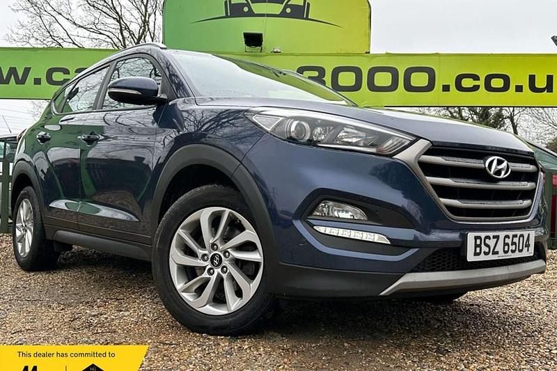 Used Hyundai Tucson SE 132 HP (97 kW) 2018 Blue SUV