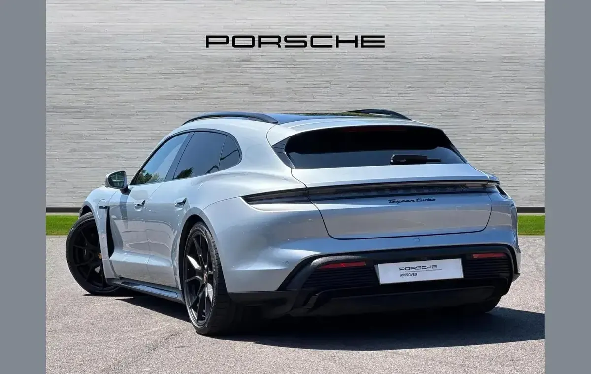 Used Porsche Taycan Turbo Sport Turismo Performance Package 500 kW (680 HP) 2023 Dolomite silver Estate