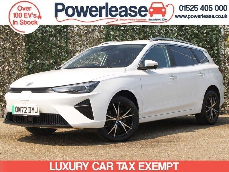 White Used 2022 MG MG5 EV Trophy Estate | £13,989 (Fair price) - Image 1/4