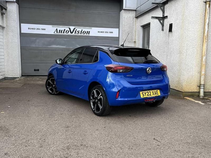 Used Vauxhall Corsa Edition 99 HP (72 kW) 2022 Blue Hatchback