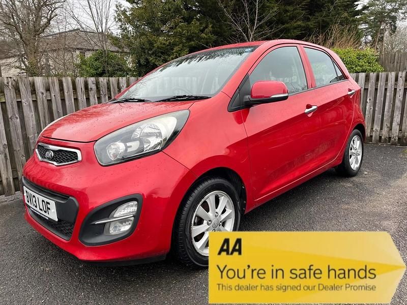 Red Used 2013 Kia Picanto Hatchback | £4,695 (Fair price) - Image 1/4