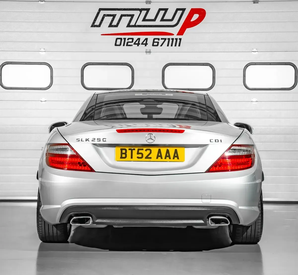 Used Mercedes SLK250 AMG 204 HP (150 kW) 2014 Silver Cabriolet