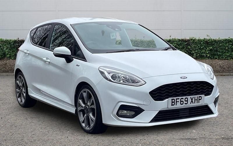 Used Ford Fiesta ST-Line X 140 HP (102 kW) 2019 White Hatchback
