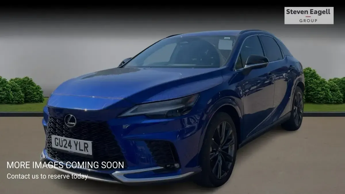 Used Lexus RX450h+ Sport Design Packet 2024 Blue Estate