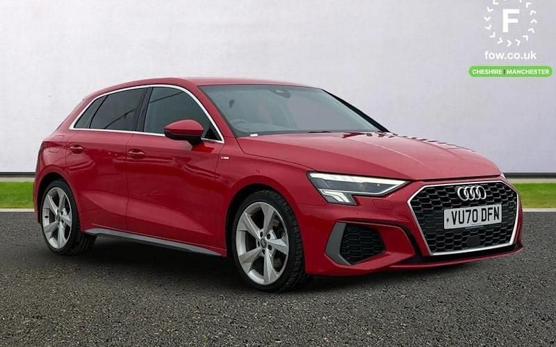 Used 2024 Audi A3 Sportback S-Line Hatchback | £19,899 (Good price) - Image 1/4