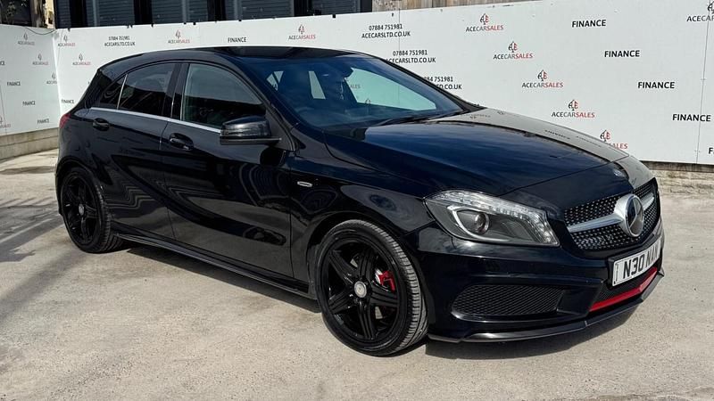 Used Mercedes A250 AMG 2014 Black Hatchback