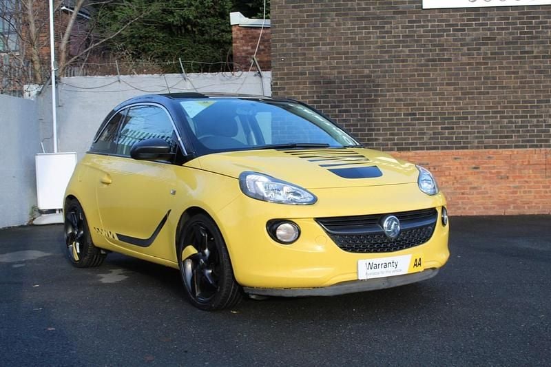 Used Vauxhall Adam Slam 2016 Yellow Hatchback