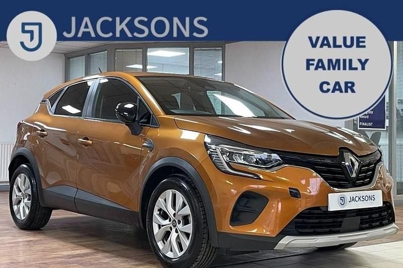 Used Renault Captur Iconic 90 HP (66 kW) 2021 Orange SUV
