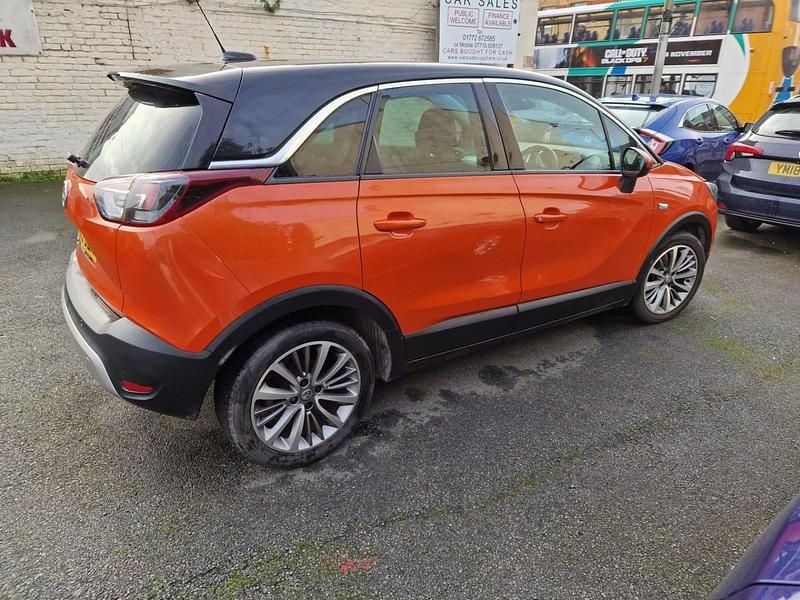 Used Vauxhall Crossland X 2020 Orange SUV
