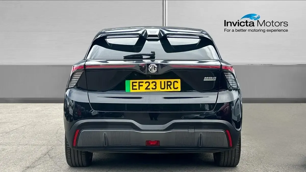 Used MG MG4 EV Trophy 150 kW (204 HP) 2023 Black Hatchback