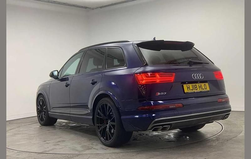 Used Audi SQ7 Comfort 435 HP (319 kW) 2018 Blue SUV