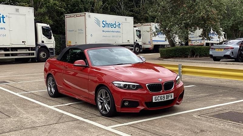 Red Used 2019 BMW 220 M Sport Cabriolet | £20,750 (Fair price) - Image 1/4
