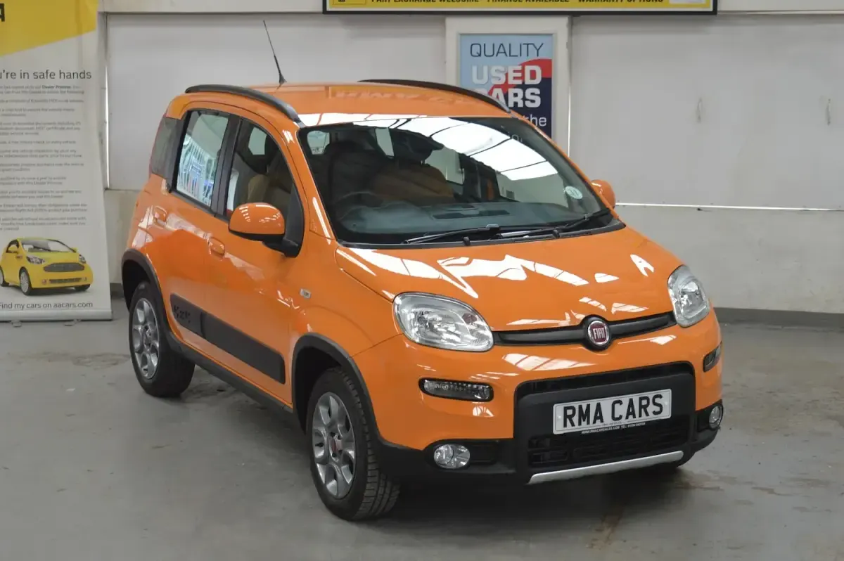 Used Fiat Panda 4x4 2014 Orange Hatchback