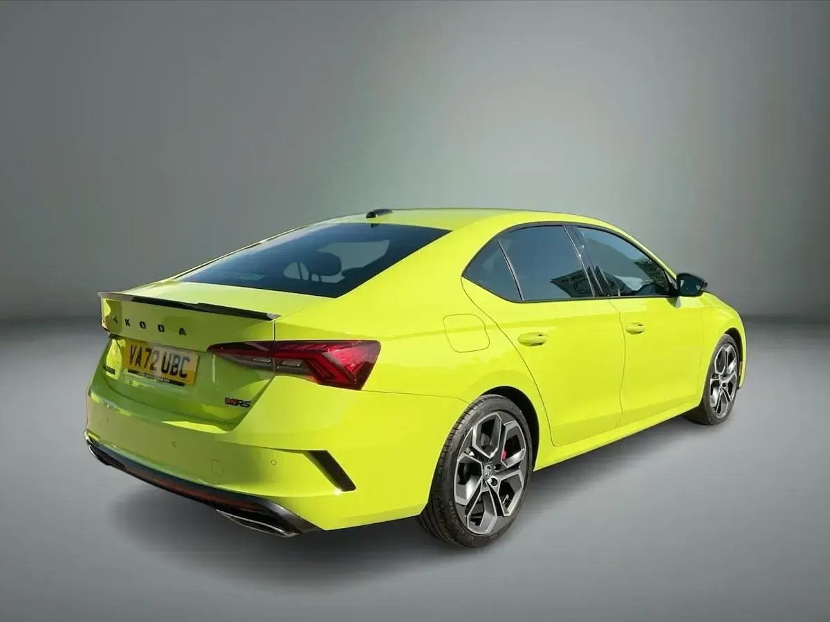 Begagnad Skoda Octavia vRS 180 HK (132 kW) 2023 Grön Halvkombi