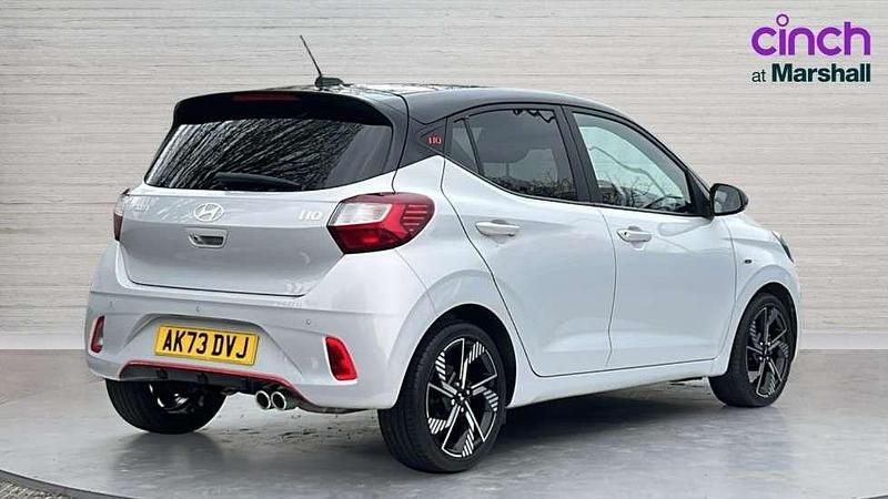 Used Hyundai i10 N Line 100 HP (73 kW) 2023 Grey Hatchback