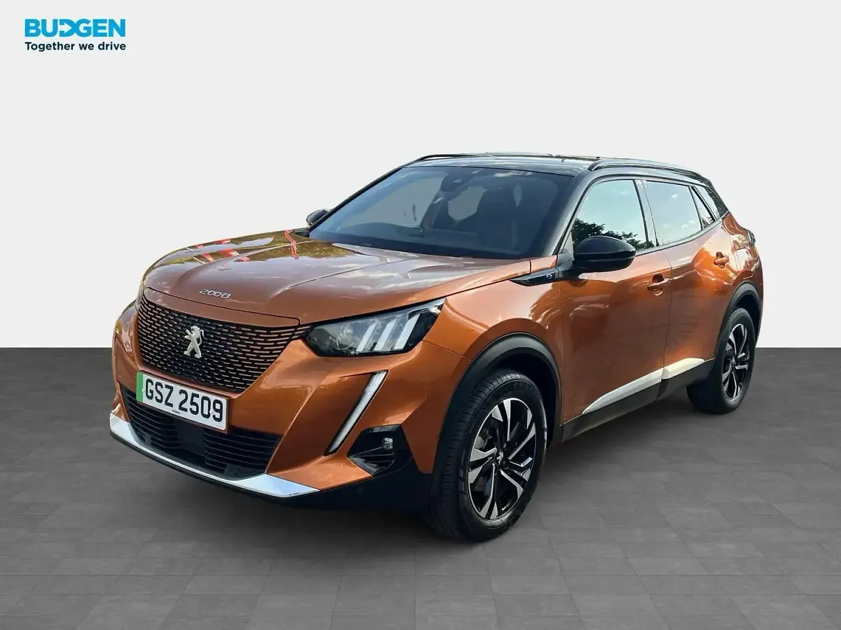 Used Peugeot e-2008 GT 50 kW (68 HP) 2022 Orange SUV