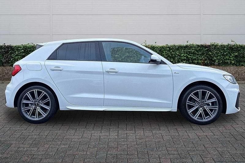 Used Audi A1 S-Line 2025 Shell white, solid Hatchback