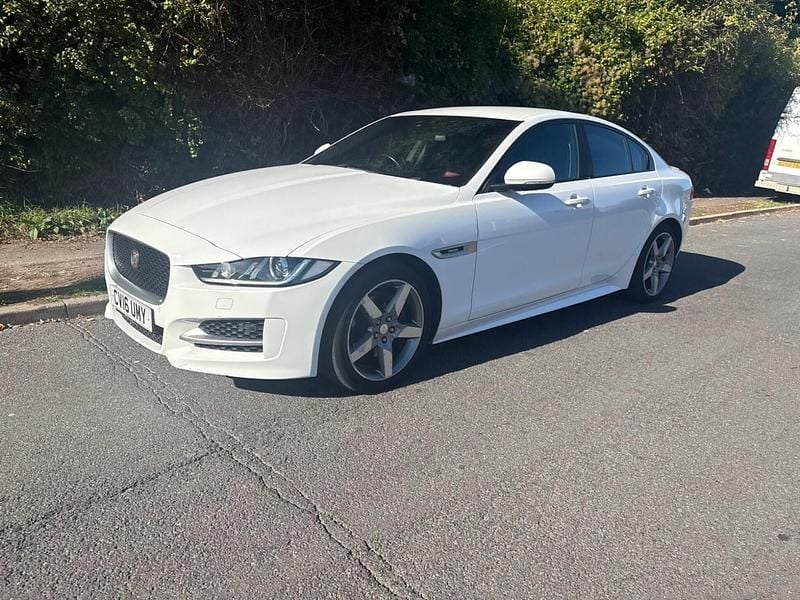 White Used 2016 Jaguar XE R-Sport Sedan | £5,495 (Fair price) - Image 1/4