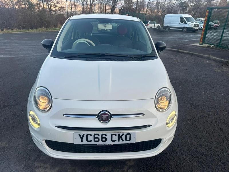 Used Fiat 500 Pop 69 HP (50 kW) 2016 White Hatchback
