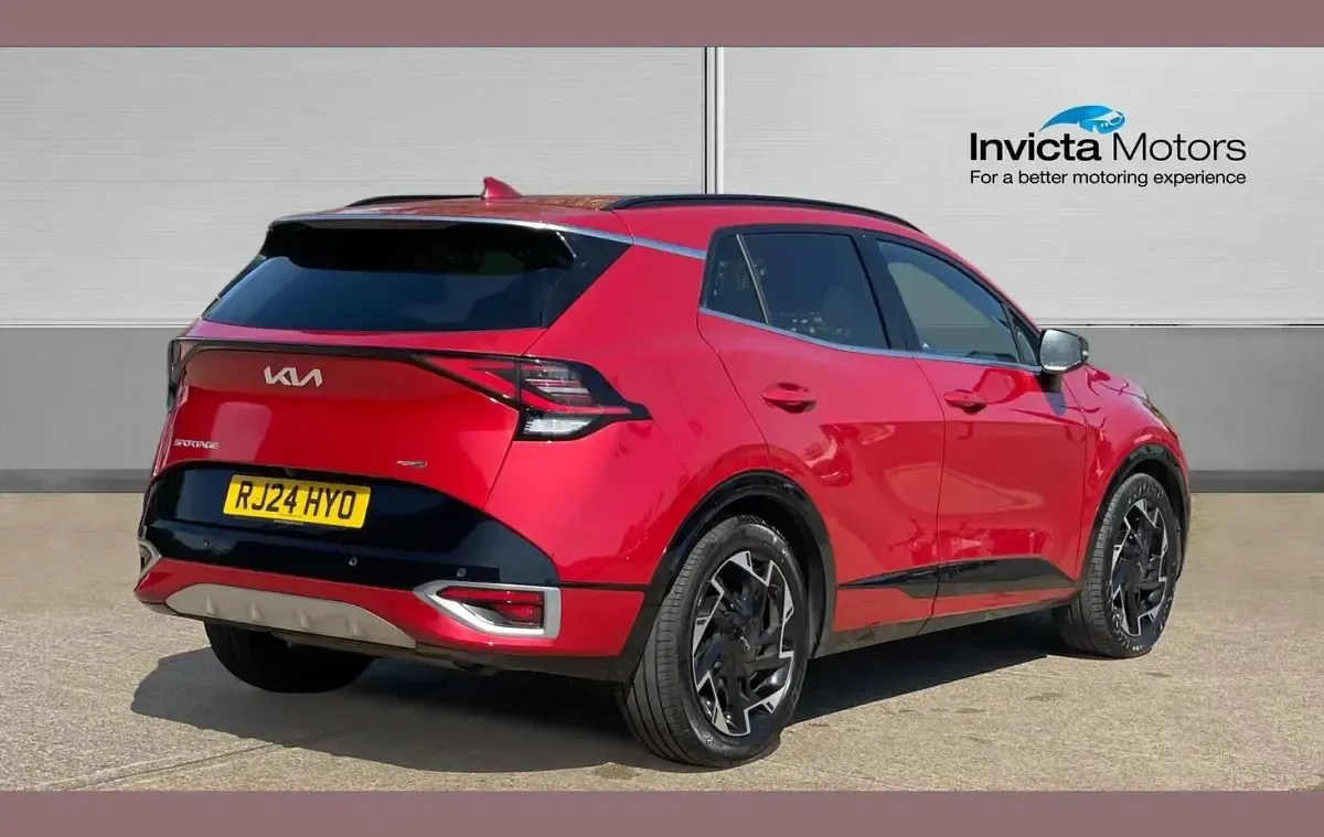 Used Kia Sportage GT-Line 157 HP (115 kW) 2024 Red SUV