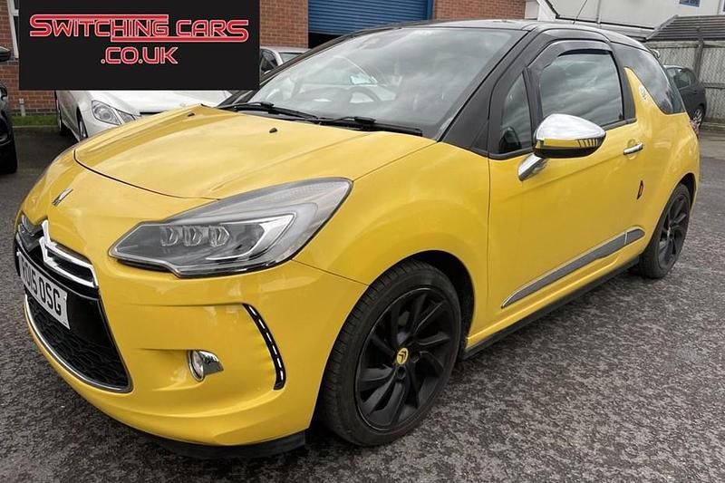 Used Citroën DS3 165 HP (121 kW) 2015 Yellow Hatchback
