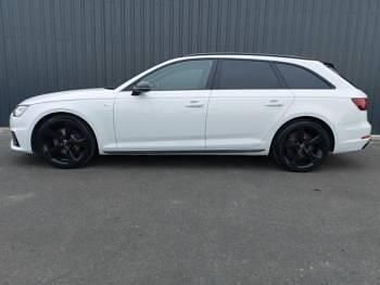 Used Audi A4 Black Edition 150 HP (110 kW) 2019 White Estate