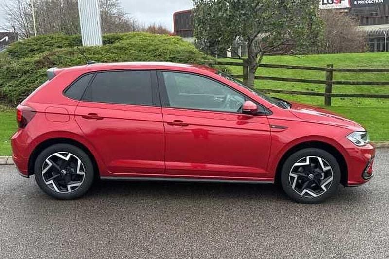 Used VW Polo R-line 95 HP (69 kW) 2025 Red Hatchback