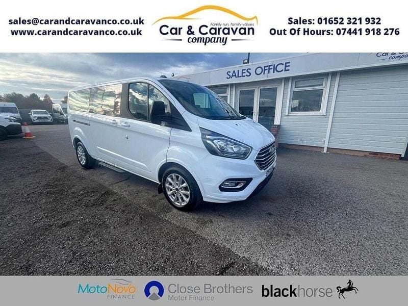 White Used 2022 Ford Tourneo Custom Titanium Van | £18,990 (Super price) - Image 1/4