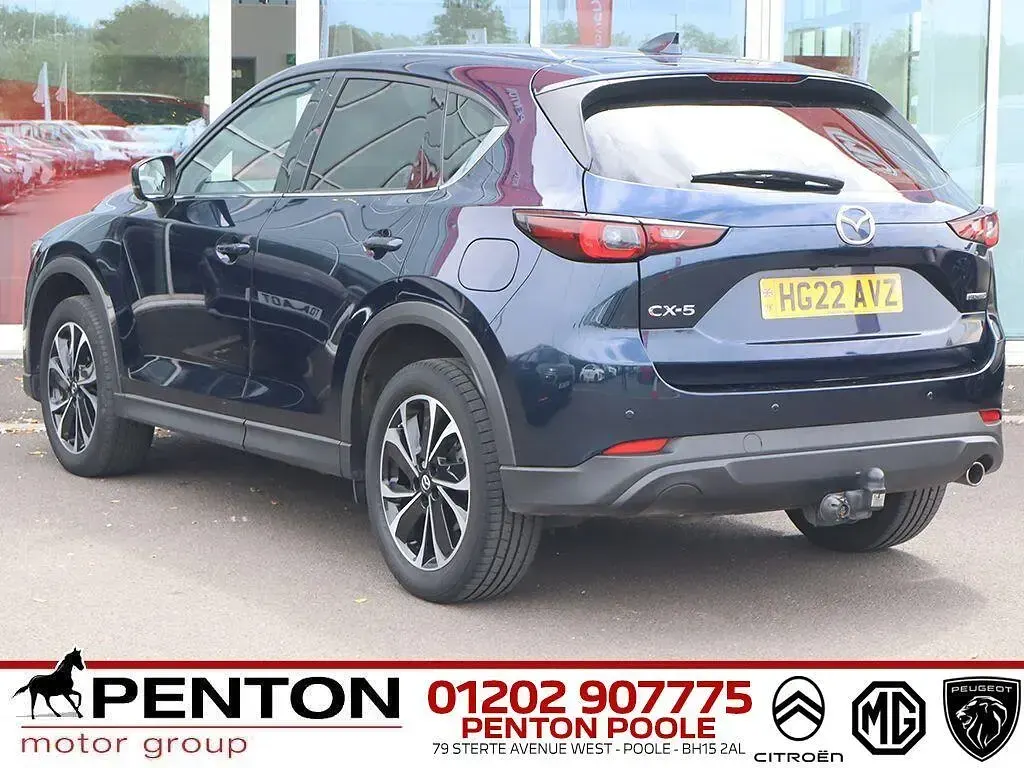 Used Mazda 6 Edition 150 HP (110 kW) 2022 Blue Estate