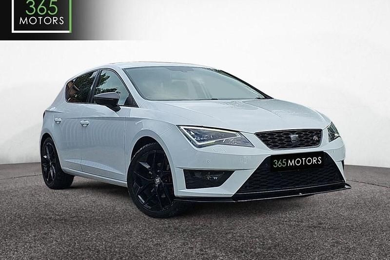 White Used 2015 Seat Leon FR Hatchback | £8,490 (Fair price) - Image 1/1