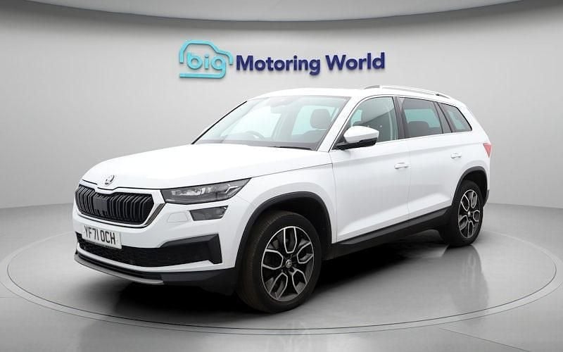 Used Skoda Kodiaq SE L 190 HP (139 kW) 2021 White SUV