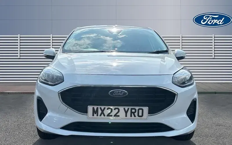 Used Ford Fiesta Trend 101 HP (74 kW) 2021 White Hatchback