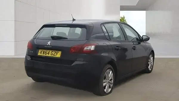 Used Peugeot 308 Active 100 HP (73 kW) 2015 Black Hatchback