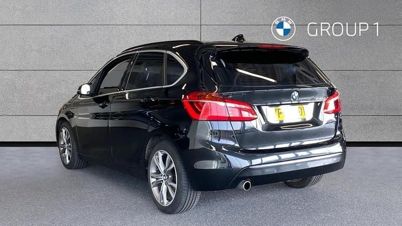 Used BMW 218 Active Tourer Luxury Line 148 HP (108 kW) 2017 Black MPV